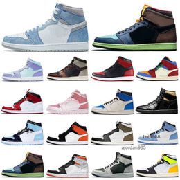 2023 Discount 1s men basketball shoes 1 Hyper Royal Banned Bred Shadow Chicago women mens trainers sports sneakers Breathable JORDON JORDAB