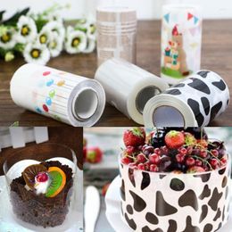 Baking Tools 1 Roll Transparent Cake Collar Kitchen Acetate Chocolate Candy Surround Film Lining Ring Mould Dessert Decoration