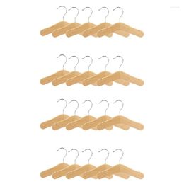 Hangers Wooden Baby Kids Notched Shoulder Design For Children Clothes Decoration Hanger 20 Pack Small