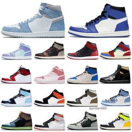 2023 Discount 1s men basketball shoes 1 Hyper Royal Banned Bred Shadow Chicago women mens trainers sports sneakers Dropshipping JORDON JORDAB