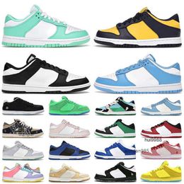 2023 men women running shoes Green Glow Michigan Photon Dust Sail Triple UNC White Black Cactus Jack mens trainers outdoor sports sneakers JORDON JORDAB