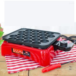 Bread Makers Small Takoyaki Maker BBQ Grill Non-stick Pan Mini Frying Baking Plates Electric Octopus Balls Machine 220V 800w With Gift