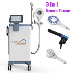 3 in 1 Magnetic Therapy Magneto Pain Relief Physiotherapy Machine 6 Bar gainswave Shockwave For Erectile Dysfunction Device