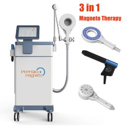 3 IN 1 PMST WAVE Magnetic Therapy Extracorporeal Shockwave and Nirs Physiotherapy Device To Injured Soft Tissue of Reduce Pain and Pormote Healing