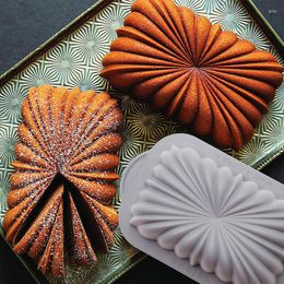 Baking Tools Toast Silicone Mould Bakeware Non-Stick Cake Bread Mould Loaf Pan With Spiral Fluted Decoration Accessories