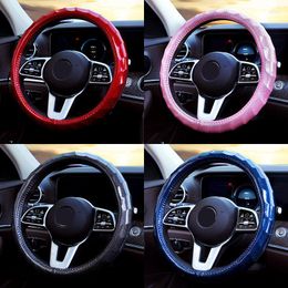 Steering Wheel Covers 2022 Fashion Car Cover Universal Four Seasons Antiskid Protector For Men Women Girls Wave