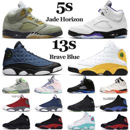 2023 5 5s men basketball shoes 13 13s women mens trainers sports sneakers Jade Horizon Easter Concord Brave Racer Blue Black Cat Del Sol JORDON JORDAB