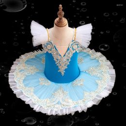 Stage Wear Ballet Skirt Professional Classical Pancake Tutu Costumes Woman And Girl Lake Dress