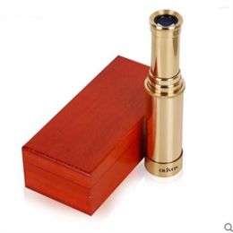 Telescope OLIVON LA20X40 Canada Aoli Live Pirate 20 40 Brass Mirror Monocular Collection Send Gifts