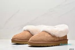 Designer Women Snow Boots Warm Platform Australian Boot Indoor Australia Slipper House Shoe Winter Lazy Fur Booties With Box333