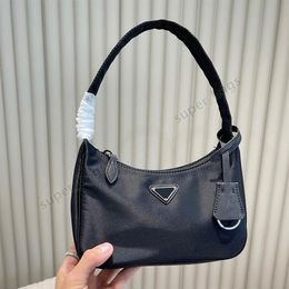re-edition 2000 bags designer women renylon hobo underarm bag pop fashion handbag purse 8 Colour 21cm with box182S