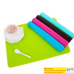Silicone Mats Waterproof Baking Oven Mat Non Stick Placemat Heat Insulation Pad Bakeware Kids Table Placemats