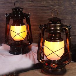 Table Lamps Industrial Creative Retro Classic Kerosene Bar Lamp Cafe Restaurant Pub Desktop Night