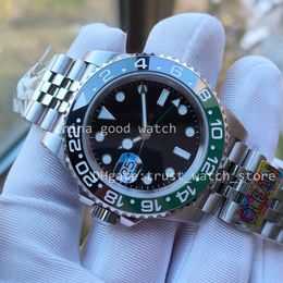 Watch of Men 904L Steel Black Blue Sprite Green Ceramic Bezel Watches Clean Factory Cal.3285 Automatic Movement Wristwatches Waterproof Super Luminous Gift Box