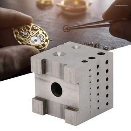 Watch Repair Kits 36 Holes Dapping Doming Block Jewelry Blocks Holder For Watchmaker Wacth Repairing Tool