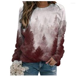 Women's T Shirts Streetwear Women Top Vintage D Shirt Fashion Clothes Graphic Tees Long-Sleeve O Neck Tshirts Pullovers 2022