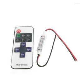 Controllers LED Strip Controller Mini Dimmer RF Remote DC 5V 12V 24V For 2835 Single Colour