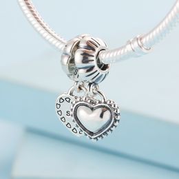 925 Sterling Silver My Special Sister Dangle Bead Fits European Pandora Style Jewelry Charm Bracelets