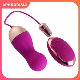 Beauty Items APHRODISIA Adult Toys Bullet Vibrators Wireless Remote Control Egg Product For Women Black/Purple