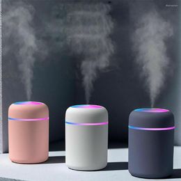 Storage Drawers 3 Pieces Mini Humidifier Bedroom Office Living Room Portable Low Noise Diffuser Atmosphere Light Mist Sprayer