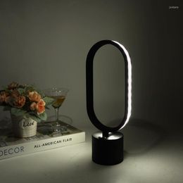 Table Lamps LED Charging Bar Lamp European Style Clear Cafe Restaurant Light Night Creative Personality Desktop