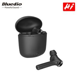 Bluedio Hi TWS Wireless Bluetooth Earphone 5.0 Stereo Bass Sound In-ear Earbuds With Charging Box Sport Headphones for All Phone