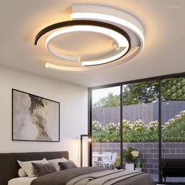 Ceiling Lights Modern Design Aluminium LED Chandeliers Lighting Living Room Bedroom Circle Ring Fixtures Luminaire