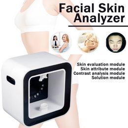 Beauty Equipment Ce Certification And White Colour Facial Skin Analyzer Acne Pigment Wrinkle Test Machine With Testing Pen