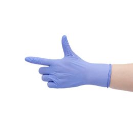 20 pieces China Manufacturer Titanfine Stock OEM cheap nitrile glove disposable Nitrile Exam Gloves powder free