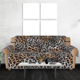 Chair Covers Washable Removable Slipcover Couch Mat Furniture Protector Leopard Printing Sofa Cover Reversible Cushion Housse De #15