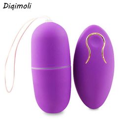 Beauty Items 20 Frequency Mode Vibrating Egg Remote Control Vaginal Masturbator Clit Massager Stimulate G-Spot Vibrator sexy Toys for Women