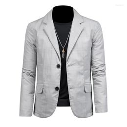 Men's Down 2022 Arrival Winter High Quality 90% White Duck Suit Jackets Men Coat Plus-Size M-4XL