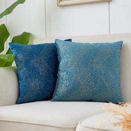Pillow Gold Throw Cover Velvet For Living Room Sofa 45 Kussenhoes S Home Decoration Housse De Coussin