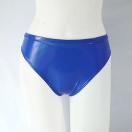 Beauty Items Women Glossy Leather Panties Low Waist Wetlook Latex Ladies Underwear Briefs For sexy Erotic sexyy Bottom Fetish Sheath