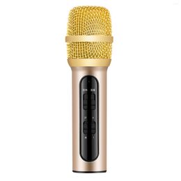 Microphones Handheld Metal Condenser Player Live Streaming Portable For Recording Phone Laptop Singing Microphone Kids Adults Plug And Play