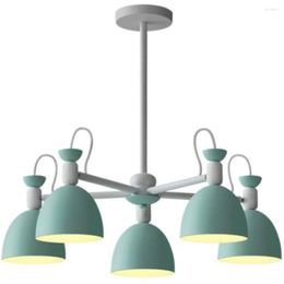Pendant Lamps Colourful Lamp 3/5/6/8 Multi-colored Silicone E27 Art Lights For Modern Bar Restaurant Bedrooms Shopping Mall