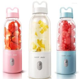 Juicers Mini Portable Electric Fruit Juicer Personal Juice Cup Smoothie Maker Blender Dropship