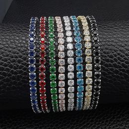 S Designers Tennis Women Charm Bracelet Trend Fashion Studded with Diamonds Bracelets Boutique Gift Jewellery 19cm