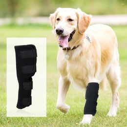 Dog Apparel Pet Leg Knee Pads To Restore Arthritis Anti-licking Wounds Auxiliary Tools S/M/L/XL Brace Accessories