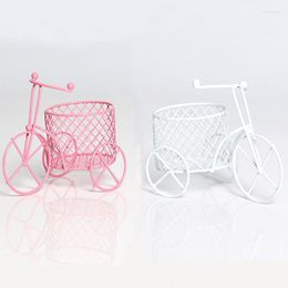 Hooks Creative Home Decoration Candy Rack Sponge Storage Jewelry Container Iron Tricycle Frame Box Sugar