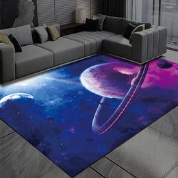 Carpets Ins Nordic Star Universe For Living Room Decoration Teenager Home Area Rug Bedroom Decor Carpet Anti-slip Rugs Mat