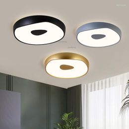 Ceiling Lights Nordic Minimalist Light LED Lighting Fixtures Creative Living Room Bedroom Home Decor Flush Mount