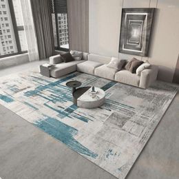 Carpets Ink Wash Painting Carpet Living Room Retro Home Decoration Large Area Rugs Bedroom Abstract Bedside Floor Mats Washable