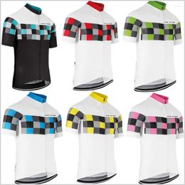 Racing Jackets Classic Cycling Jersey Men Bicycle Shirts Black Yellow Blue Red Green Pink Mtb Road Bike Wear Clothing Clothes