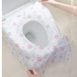 Toilet Seat Covers 10/20Pcs Disposable Cover Mat Extra Large Portable Paper Safety Pad For Travel Camping Bathroom Supplies