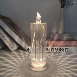 Table Lamps Diamond LED Candle Night Light Acrylic Crystal Lamp Home Decorations Energy Saving Electronic