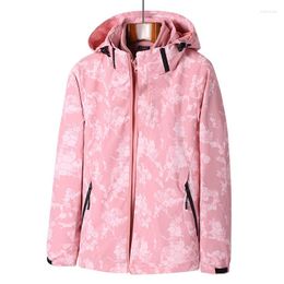 Skiing Jackets Removable Fleece Hooded Women Ski Jacket Warm Windproof Female Snow Coat Winter Outdoor Sport Top Mountain Snowboard