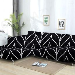 Chair Covers Geometric Sofa Cover Cotton Set Couch Elastic For Living Room Order 2pieces If Is L Shaped Chaise Longue