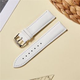 Watch Bands Genuine Leather Band Calfskin Straps Replace Accessories Bracelet Casual Watchbands 14mm 16mm 18mm 20mm 22mm