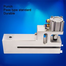 Long Type Industrial Equipment Pneumatic Round Hole Plastic Bag Punch Machine Making Puncher Puncher Applicable To PE PVC Etc